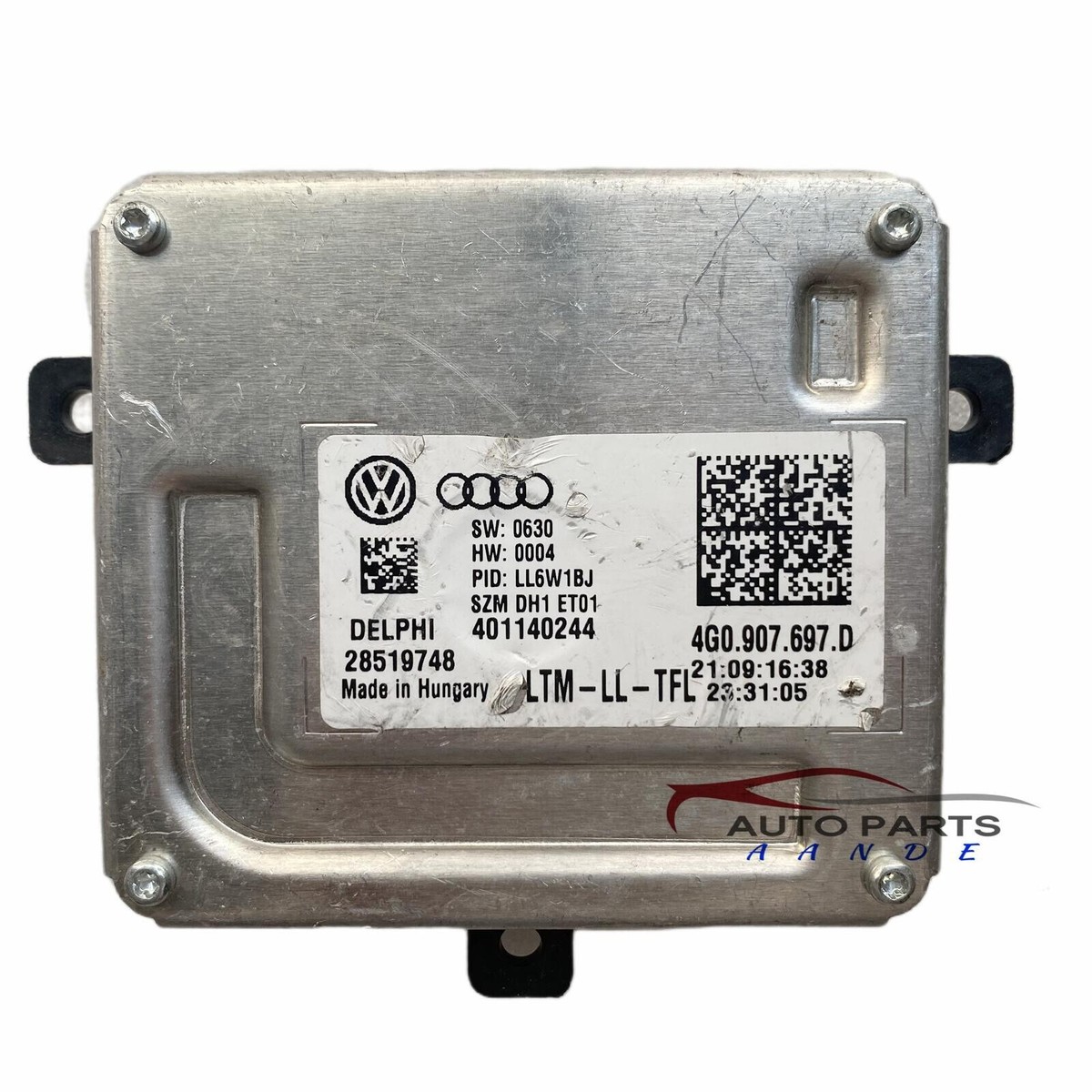 Headlight Ballast Control Module for Audi A1 2015 - 2017 4G0907697D Headlight Ballast Control Module for Audi A1 2015 - 2017 4G0907697D