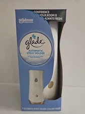 Glade Automatic Air Freshener Spray Refill Holder Unit Home & Bathroom White