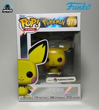 Funko POP! Pearlescent Pichu #579 Pokemon Center Exclusive PC Pokémon MINT BOX