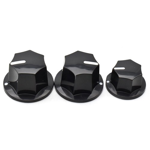 6Pcs Suitable for electric guitar seven corner knob cap guitar effect device - Bild 5 von 5