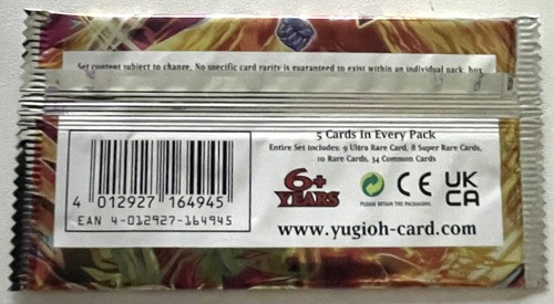 Yu-Gi-Oh! TCG | Soulburning Volcano 1st Edition 25th Anniversary Booster Pack - Picture 2 of 2