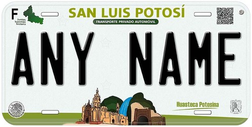 Mexico Any State Any Name Customized Novelty Auto License Plate Set-A - Picture 26 of 34