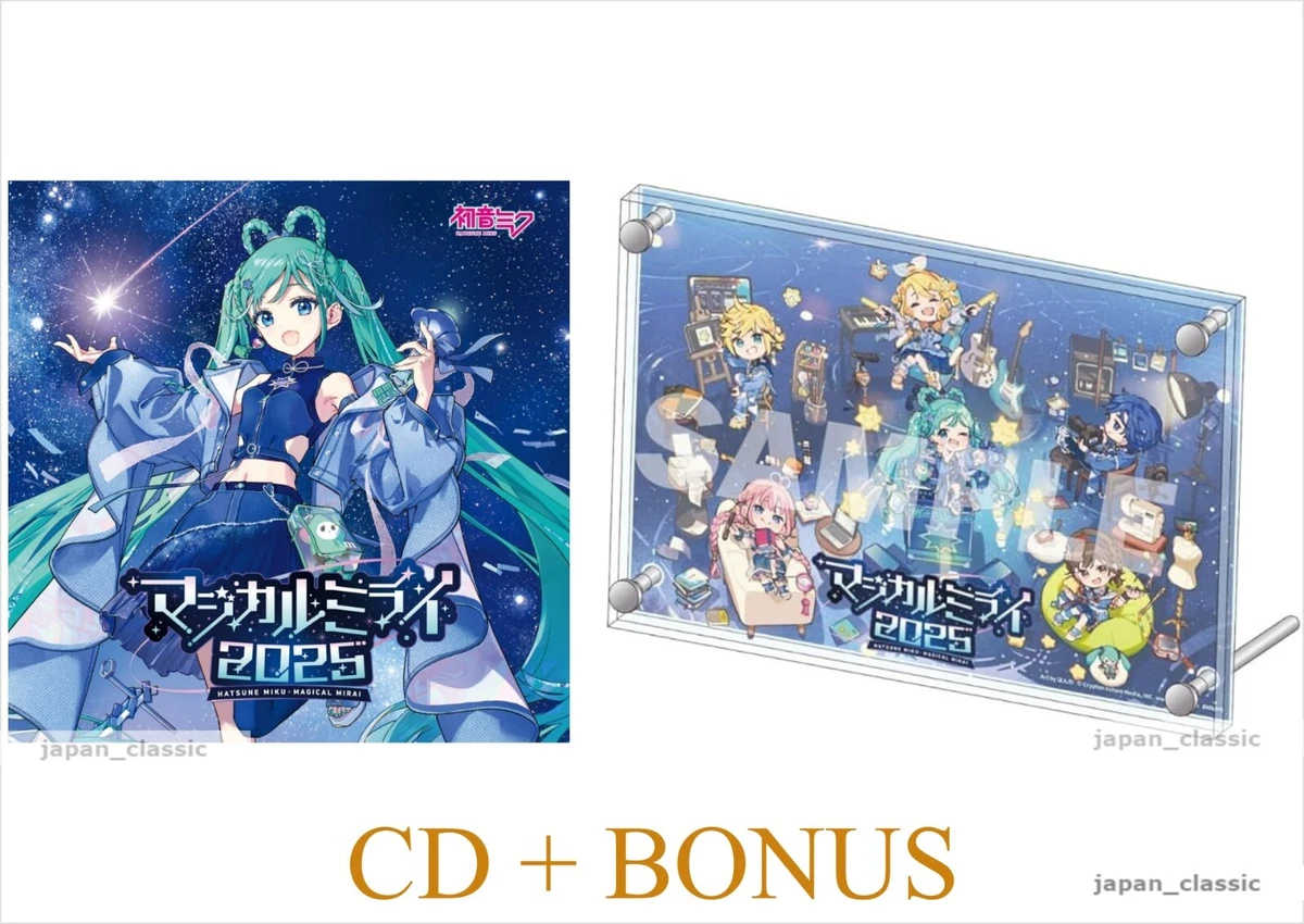HATSUNE MIKU MAGICAL MIRAI 2025 OFFICIAL ALBUM ACRYLIC BOARD