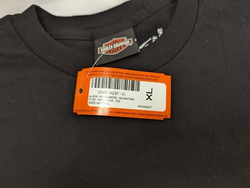 Harley Davidson Bloomington Indiana Gas Pump XL New Shirt Black NWT - Picture 7 of 10