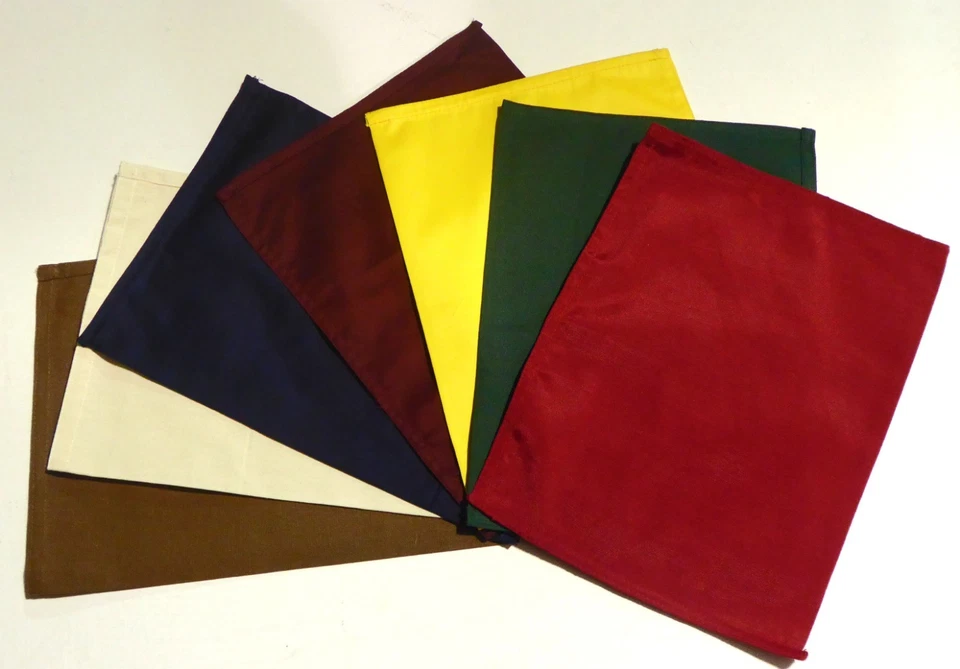 SGL STRONG SINGLE SOFT COTTON CASH BAGS AVAILABLE IN VARIOUS COLOURS