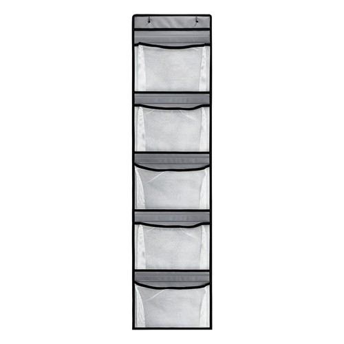 over The Door Organizer Hanging Storage Bag for Toiletries Clothes Lingerie - Picture 2 of 9