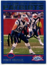 MIKE VRABEL 2005 Topps Blue Border SUPER BOWL Authentic Autograph AUTO #12