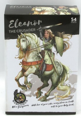 Wargamer HD-40 Eleanor the Crusader [54mm] (Hot & Dangerous) Mounted Female Hero