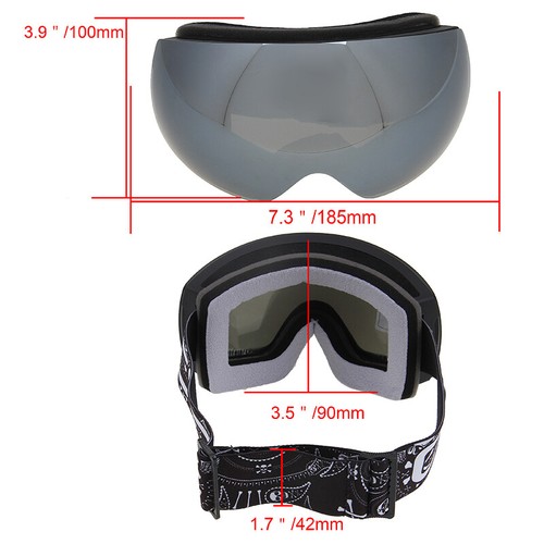 Anti-Fog Winter Ski Snow Sports Sun Glasses Goggles Snowboard Snowmobile Eyewear - Picture 7 of 33