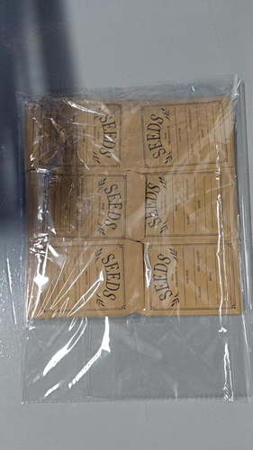 100Pcs Seed Envelopes, Seed Envelopes Resealable Brown Paper Seed Packets Envelo - Imagen 11 de 12
