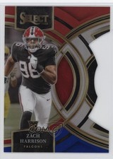 2023 Panini Select Premier Level Red & Blue Prizm Die-Cut Zach Harrison #120 0c4
