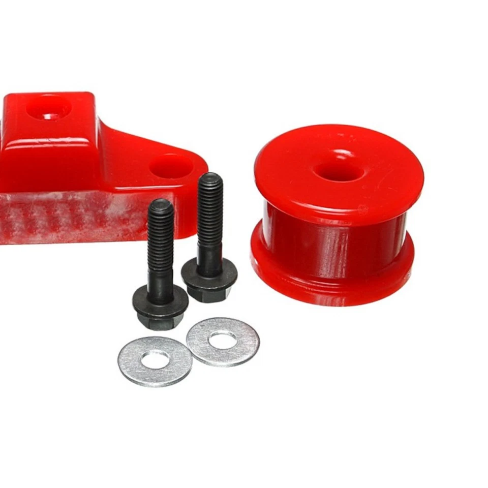 Suspensión energética para Subaru Forester 2000-2008 buje de palanca de cambios rojo Foto 3 de 4