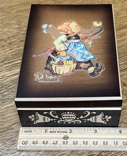 Sister Berta Hummel Music Box By Anri Italy “I Talk To The Trees” EUC Works! - Picture 13 of 14