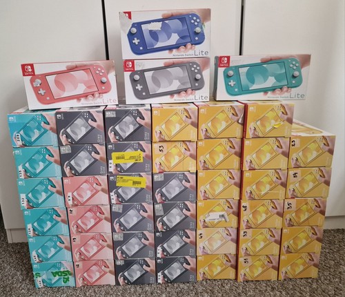 45 x Nintendo Switch Lite Ersatz Leerkarton NUR Boxen - Konvolut Restposten