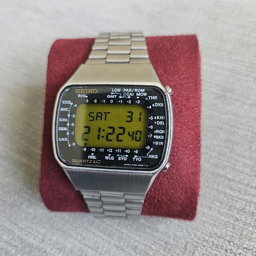 Vintage Seiko M158 5009 Aka Pan-am Digital Watch Serviced - Picture 2 of 13
