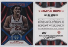 2024-25 Bowman U Chrome Campus Icons Blue Refractor /150 Dylan Harper #CI-3