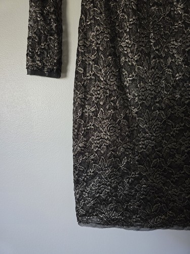 BAILEY 44 Double Exposure Womens Size Small Black Silver Lace NWT Dress $188 - Picture 12 of 12