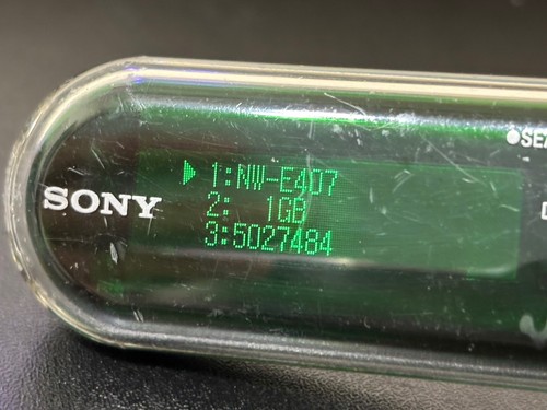 Reproductor de música digital Walkman Sony NW-E407 verde de 1 GB - Imagen 11 de 11