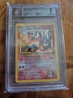 Blaine’s Charizard 2/132 Holo Rare Gym Challenge Pokemon PSA Error BGS 9