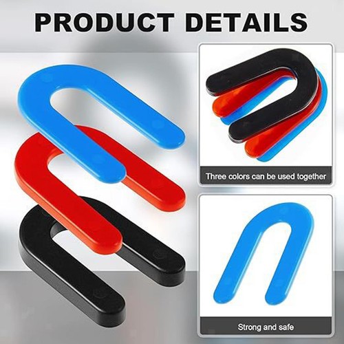 60x U Shaped Shim Pack, Auto Lift Installation Leveling Shims Automotive Lifting - Afbeelding 5 van 7