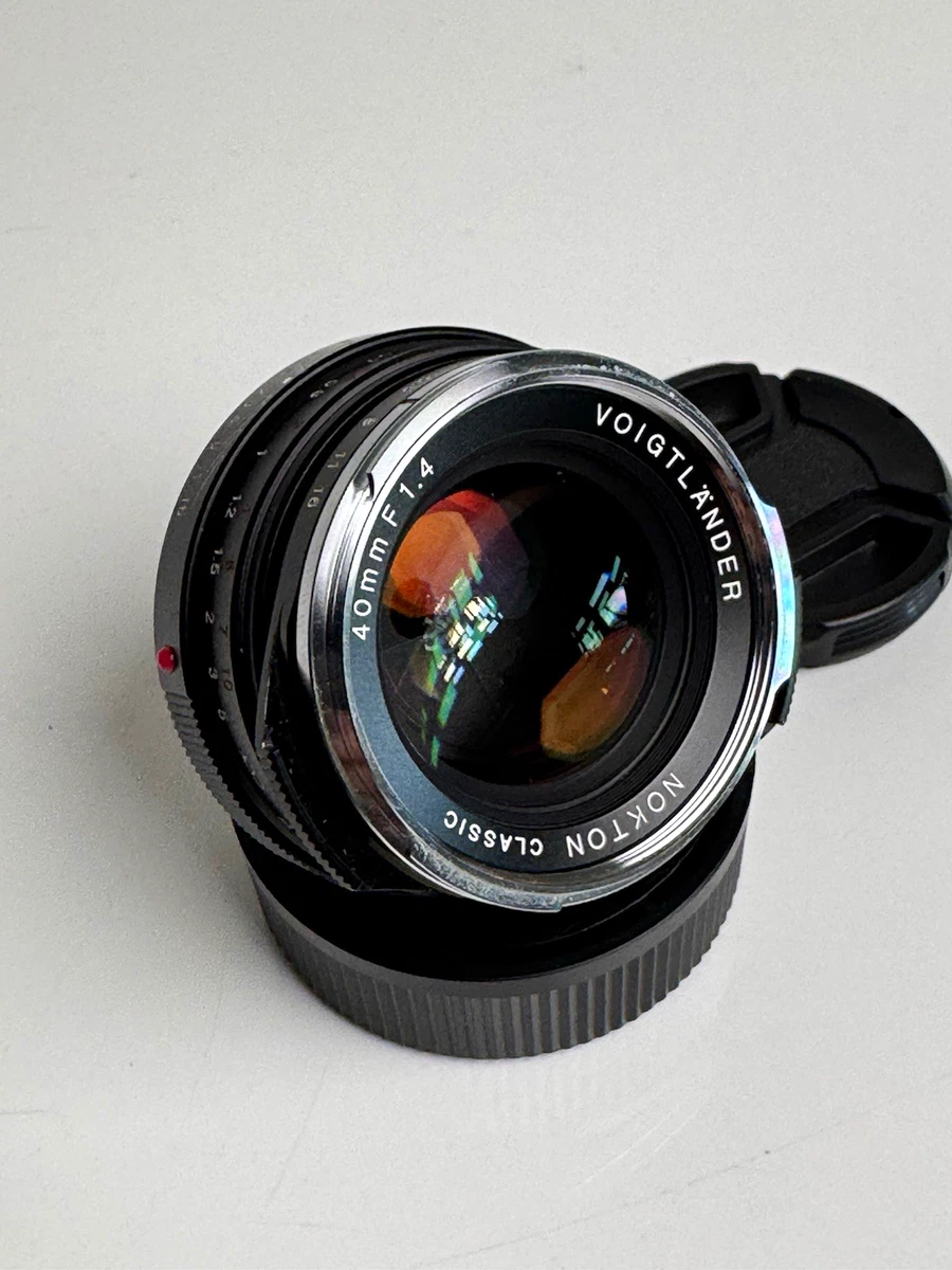 25+ Voigtländer f/1.4 Lenses 40mm Focal for sale | Updated Oct 2026