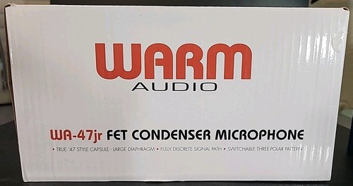 Warm Audio WA-47jr Large Diaphragm Condenser Microphone  Pre-owned Lightly Used - Picture 17 of 21