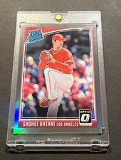 2018 DONRUSS OPTIC SHOHEI OHTANI RATED ROOKIE BLACK PRIZM SP RC #’d 05/25!