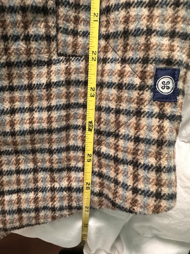 Luxuriöses PINO BY PINOPORTE gestepptes Overshirt aus Wollmischung Gr. L Herren #A0003 - Bild 12 von 13