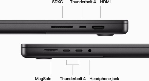 Nano Disp.16 Inch MacBook Pro- Space Black- M4 Max- 8TB Storage- 128gb Memory - Picture 4 of 5