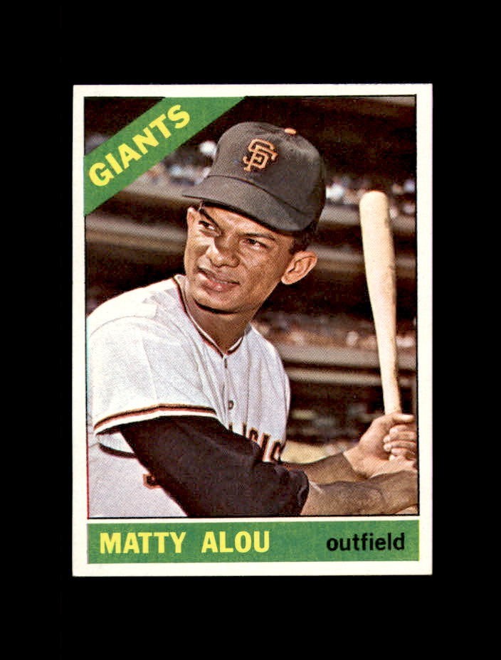 1966 Topps Baseball # 94 Matty Alou (Giants) NM