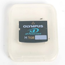 Olympus Type H 1GB xD-Picture Card Flash Memory Card w/Case - TESTED