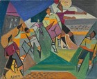 André Lhote : The Rugbymen : Archival Art Print