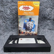 Thomas The Tank Engine VHS Trust Thomas & Other Stories George Carlin Train Rare