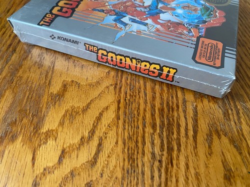 5-screw The Goonies II complete in box nintendo nes non-rev a seal factory MINT - Picture 5 of 10