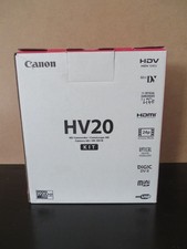 Canon HV20 HDV 1080i Camcorder with Original box. Read description