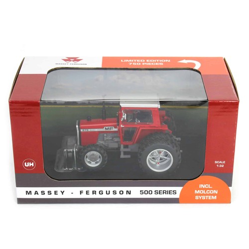 Universal Hobbies 1/32 Massey Ferguson 575 4WD Tractor w Rear Dual Wheels UH6765 - Picture 3 of 4