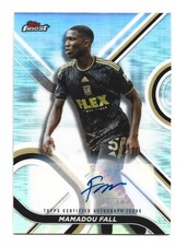 Mamadou Fall  AUTOGRAPH Refractor 2022 Topps Finest MLS #67 AUTO Soccer Card 