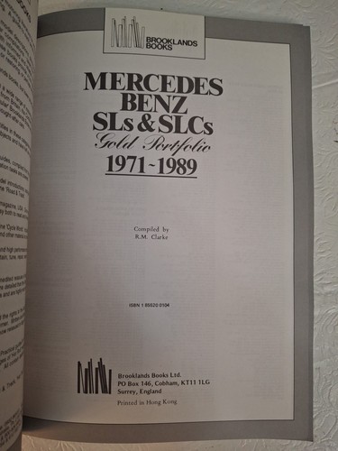 Lot of 2 MB Books: Mercedes Benz SLs & SLCs 1971-1989 & Daimler-Benz-Museum - Picture 10 of 17