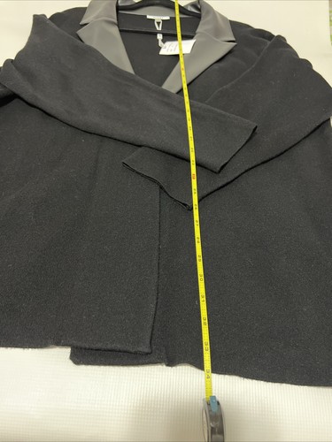 Sioni Studio Women's Size 1X Black Long Sleeve Button Cardigan New With Tags - Picture 8 of 17