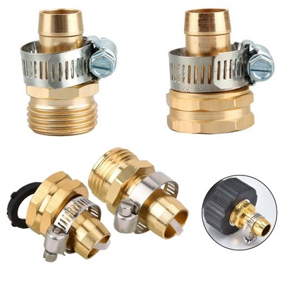 Massiver Schlauchverbinder Reparatursatz mit Messing Mender Ende und Edelstahlsc
