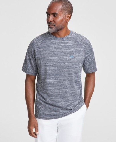 Tommy Bahama Mens Regular fit Short Sleeve T-Shirt Shirt XL Asphalt Grey