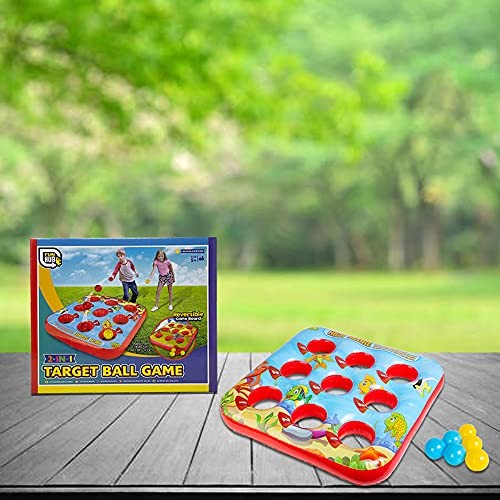 Gioco gonfiabile palla bersaglio - gioco festa esterno/interno e giardino - Foto 4 di 5