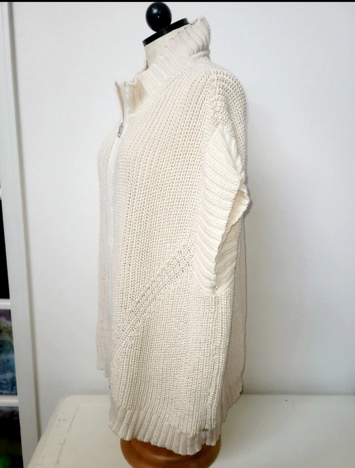 Poncho tejido algodón NEON BUDDHA suéter Katherine nuevo con etiquetas para mujer talla M Foto 2 de 4