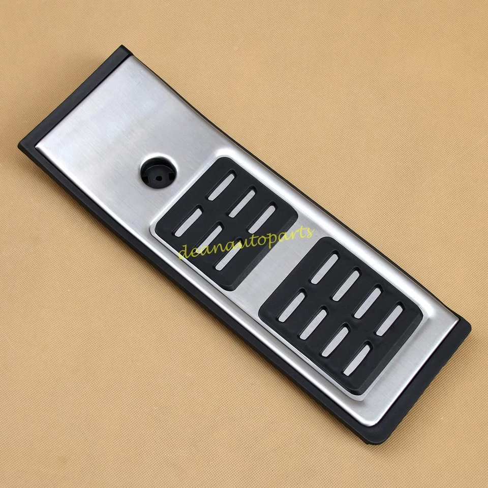 Reposapiés de acero LHD reposapiés cubierta de pedal muerto para Audi Q5 2018-2024 accesorios Foto 3 de 4