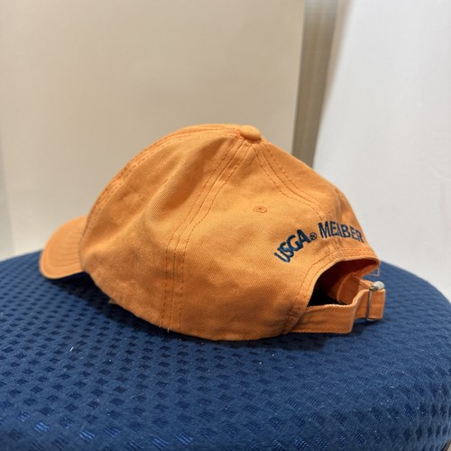 USGA Baseball Cap 2015 US Open Chambers Bay USGA Member Tangerine Strapback Golf - Bild 6 von 10