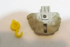 MARX VINTAGE TOP CAP FLAG HOLDER & PULLEY for NAVARONE MOUNTAIN PLAYSET 1970's