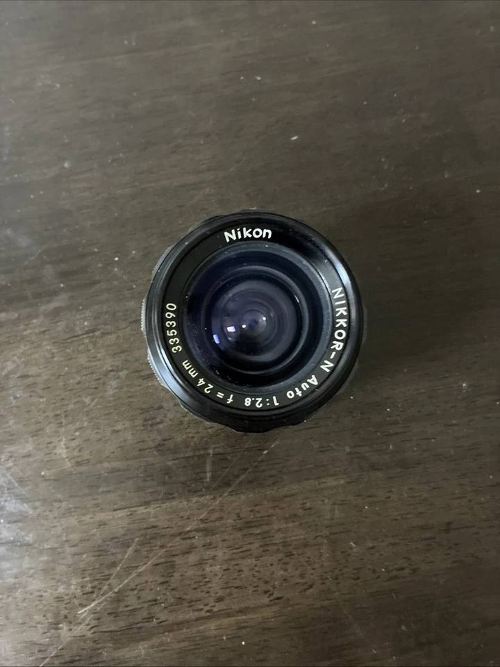 EXC+++++ LENTE MF ANCHA CONVERTIDA NIKON NIKKOR-N.C AUTO 28mm F2 AI Foto 2 de 2