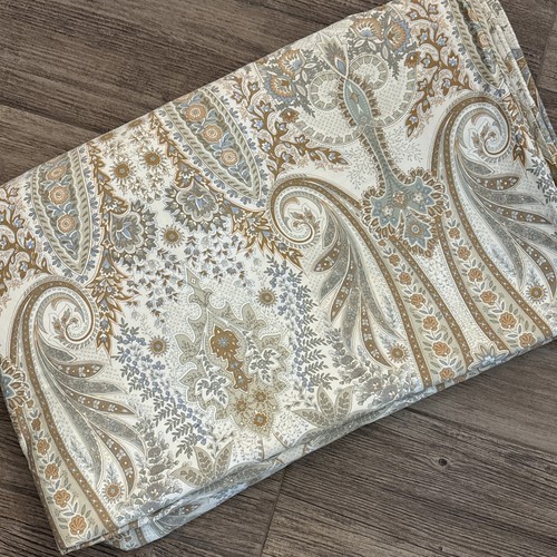 Pottery Barn Blythe Paisley Duvet Cover Organic Cotton - Full Queen EUC - Picture 9 of 9