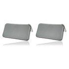  2 Pack Cd Wallet Portable Storage Case Organizer 80 Disc DVD Holder