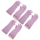  3 Pairs Putzhandschuhe Geschirrspülhandschuhe Haushaltsreinigungshandschuhe